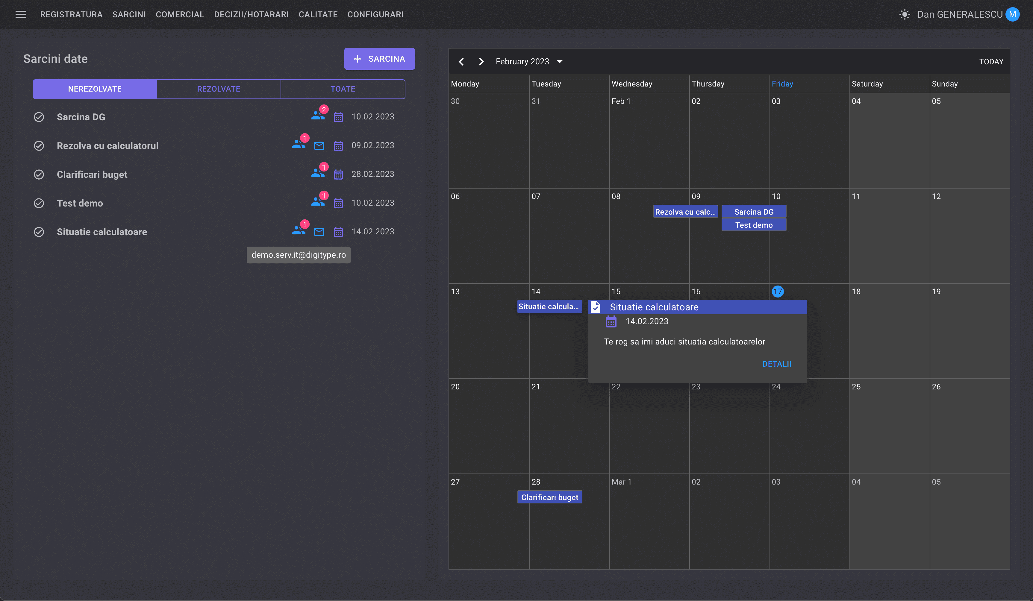 Dashboard Preview